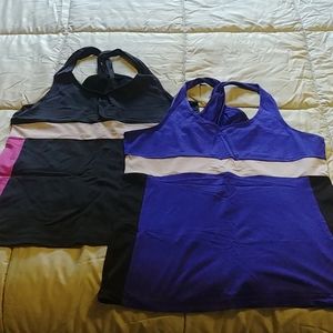 2 aerie athletic tanks